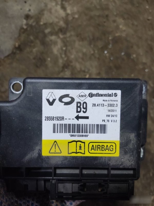 Блок управления AIR BAG Renault Megane 3