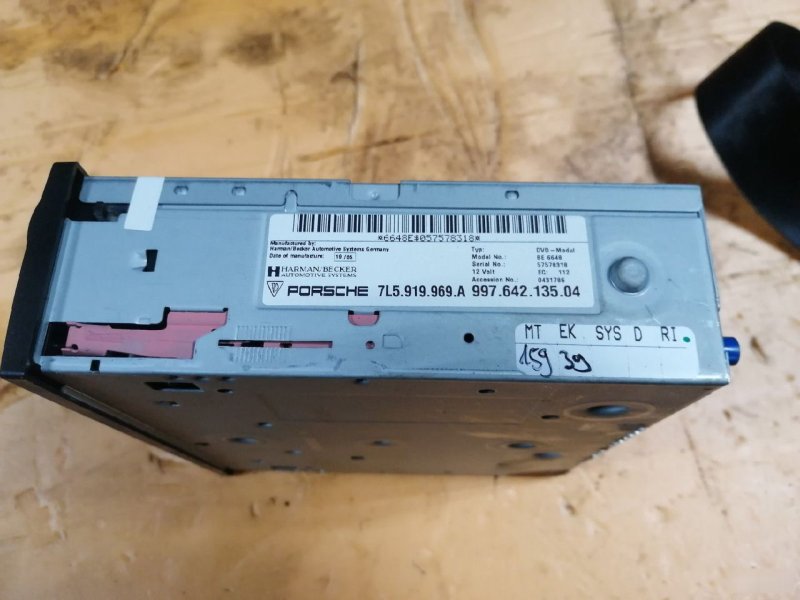 Блок управления навигацией Porsche Cayenne 955