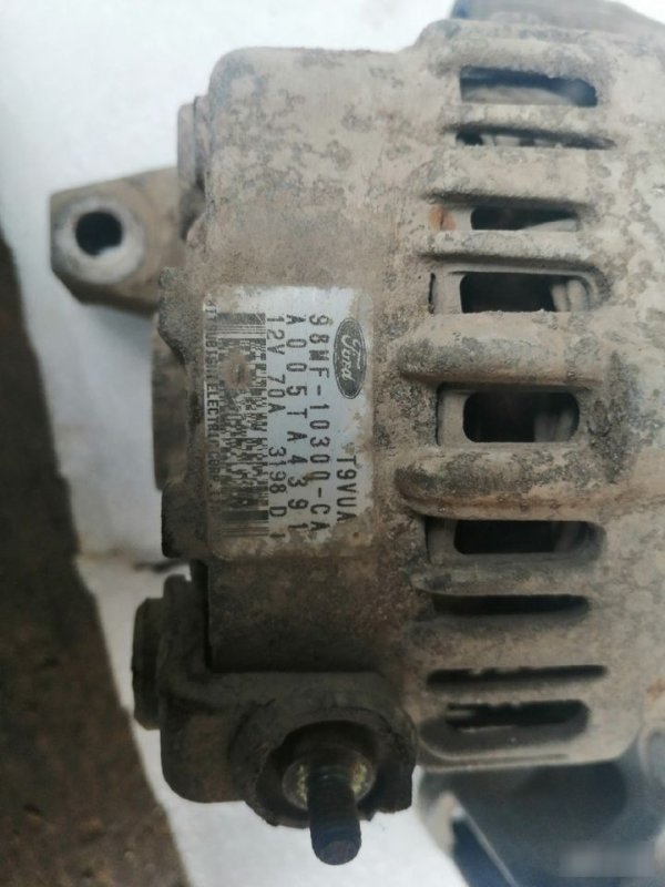 Генератор Ford Fiesta 5