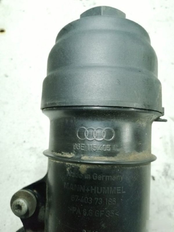 Корпус масляного фильтра Audi A6 C6
