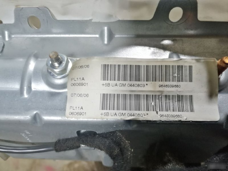 Подушка безопасности в торпеду Citroen C4