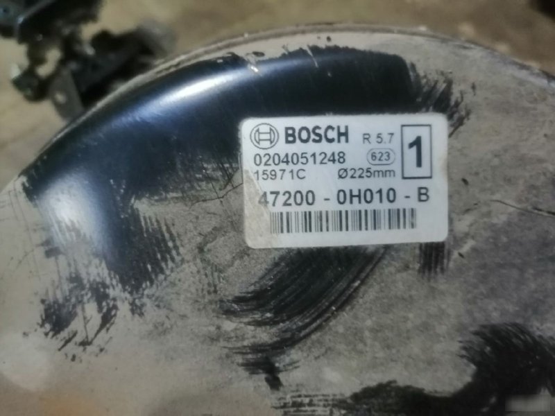 Усилитель тормозов вакуумный Peugeot 107