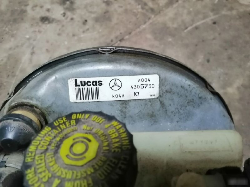 Усилитель тормозов вакуумный Mercedes-Benz C W202