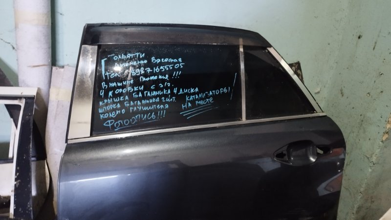 Дверь боковая Toyota Harrier 2006 2