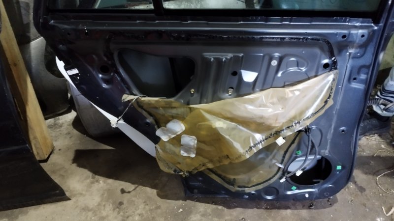 Дверь боковая Toyota Harrier 2006 2