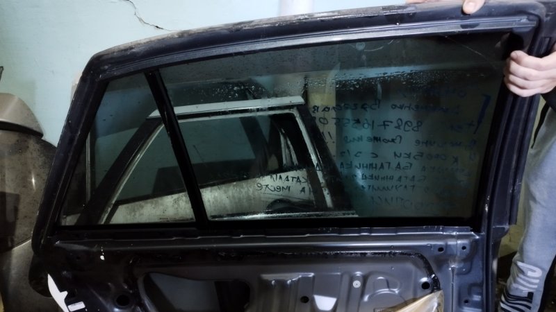 Дверь боковая Toyota Harrier 2006 2