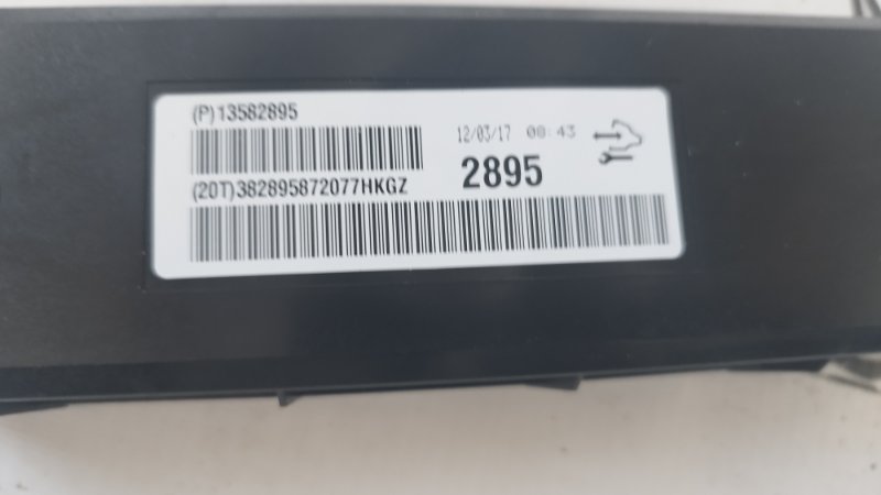 Блок управления климат-контролем Chevrolet Cruze 2012