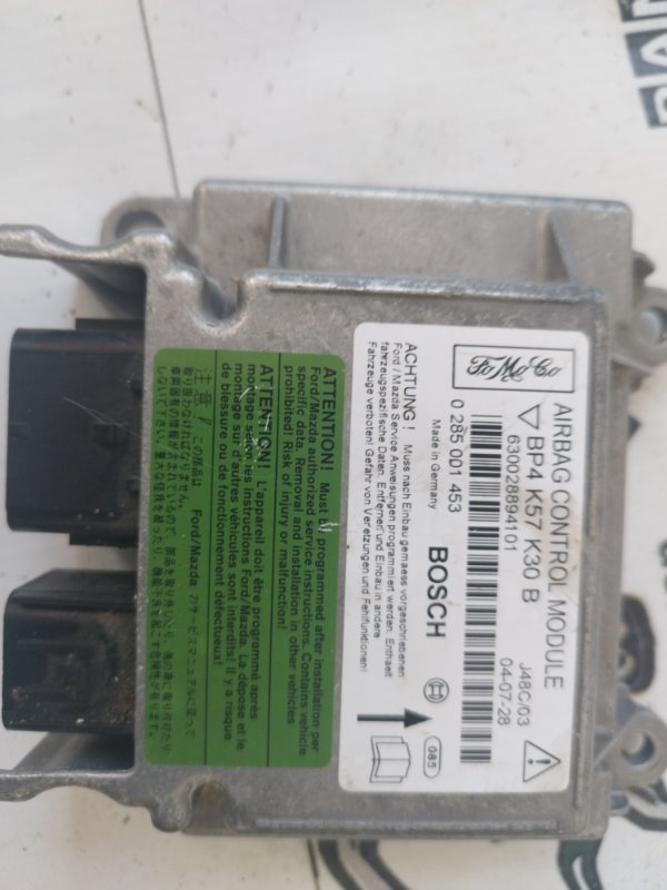 Блок управления SRS Mazda 3 2008 BK