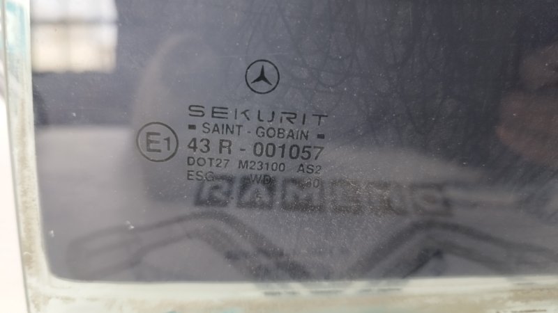 Стекло двери Mercedes-Benz C-Class 1997 W202