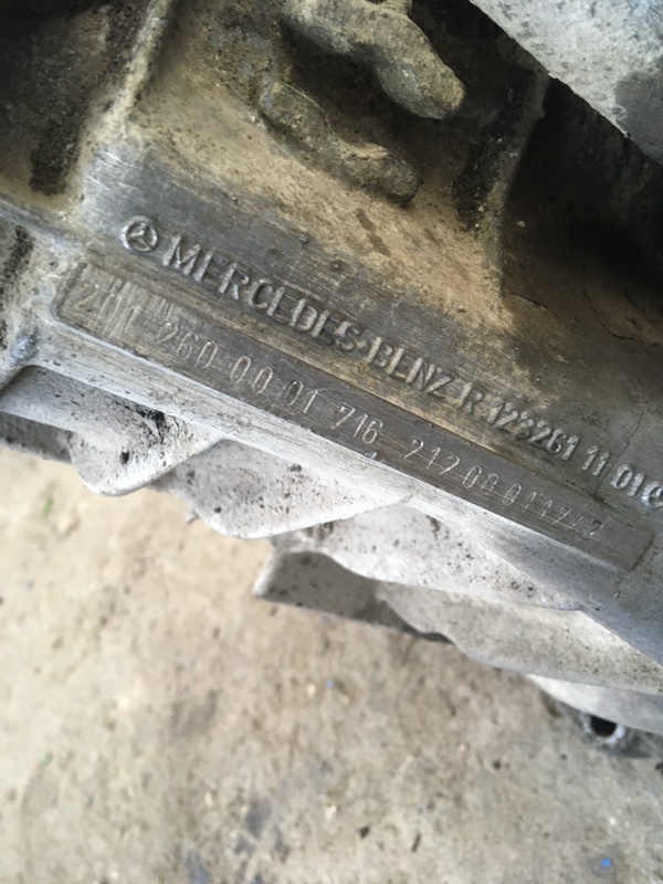 МКПП Mercedes-Benz 190 1989 w201