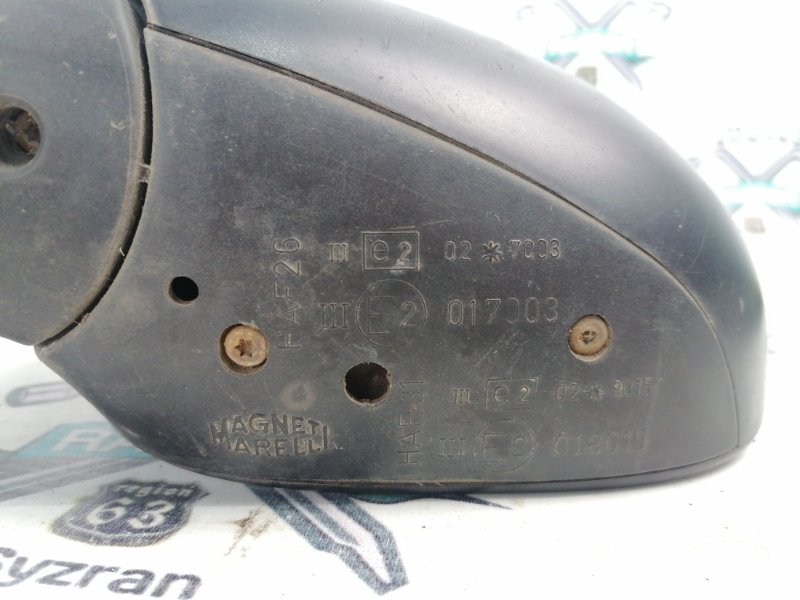 Зеркало заднего вида боковое Peugeot 206