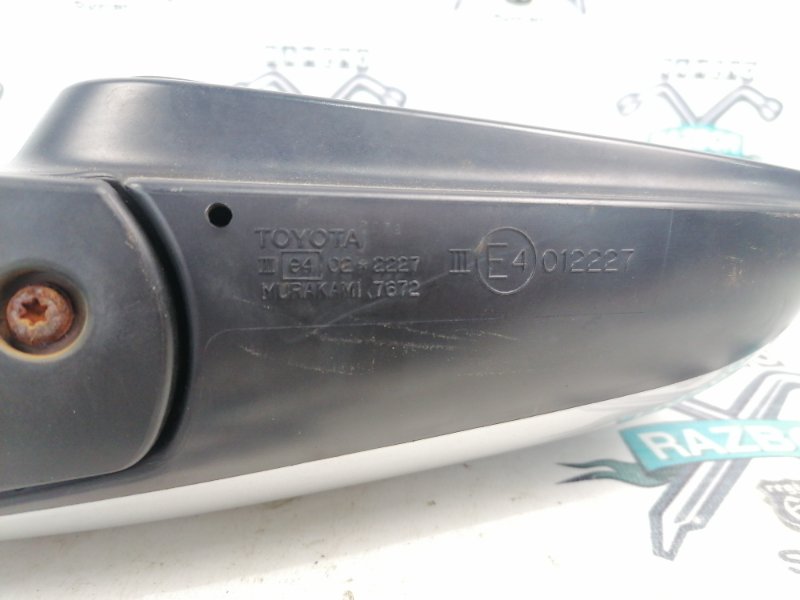 Зеркало заднего вида боковое Toyota Prius 1998 NHW10