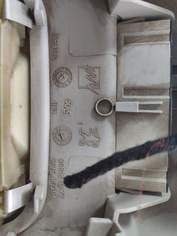 Плафон освещения салона Peugeot 308 2008 308