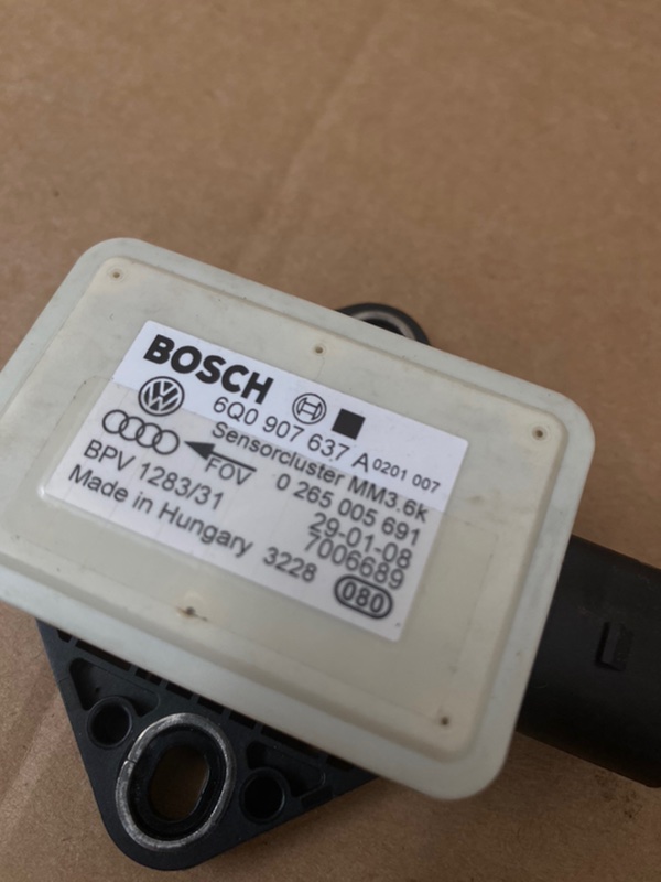 Датчик ускорения Audi A6 C6 2008 Quattro 4F