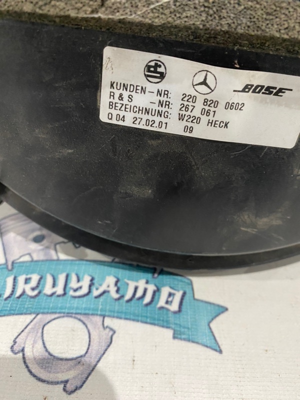 Сабвуфер Mercedes-Benz S-CLASS 1998 W220