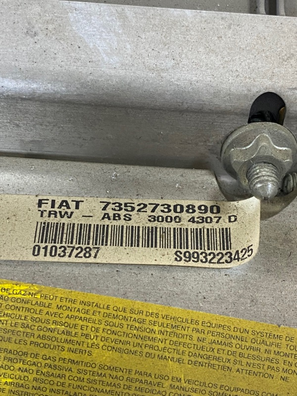 Подушка безопасности пассажира Fiat Punto 2000 188