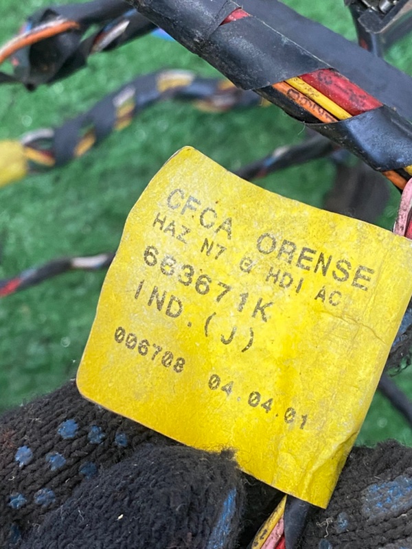Проводка двери Citroen Xsara