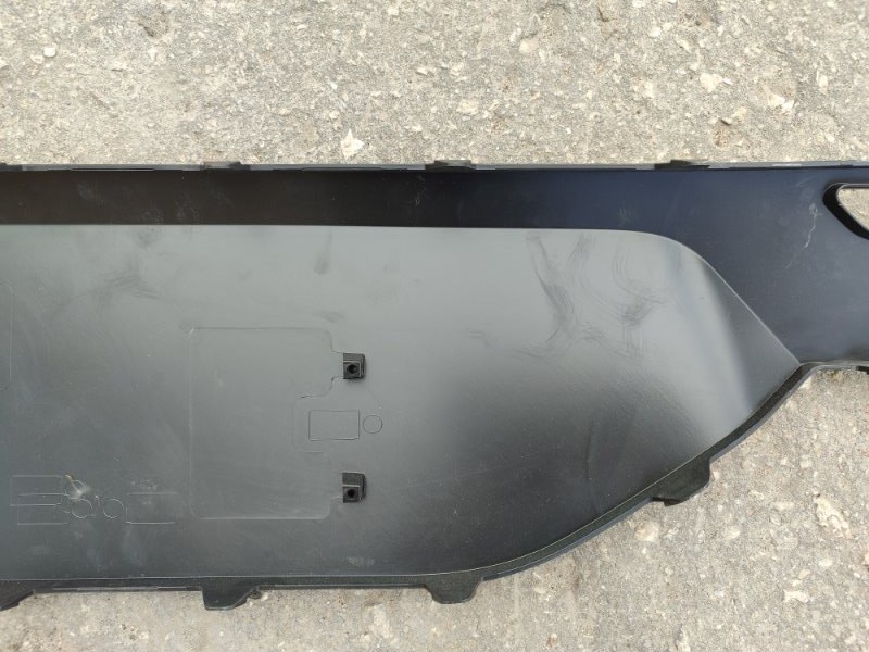 Накладка на бампер Hyundai Elantra