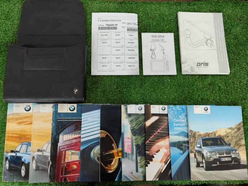 Инструкция по эксплуатации BMW X3 2007 E83