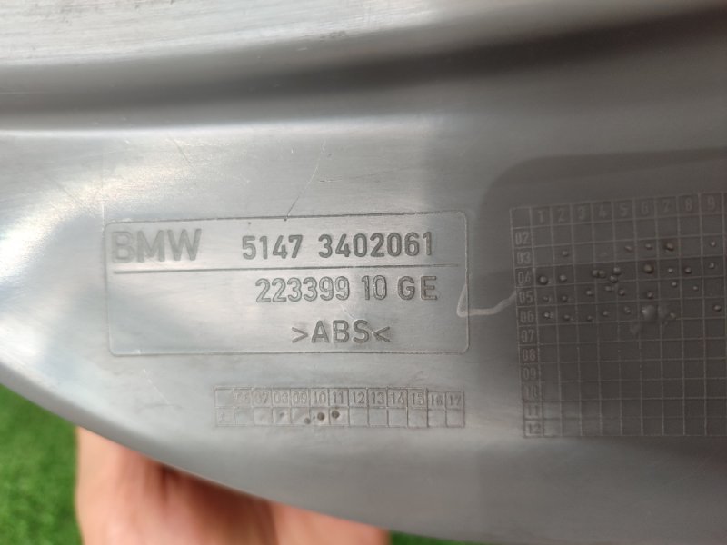 Накладка в салоне BMW X3 2007 E83