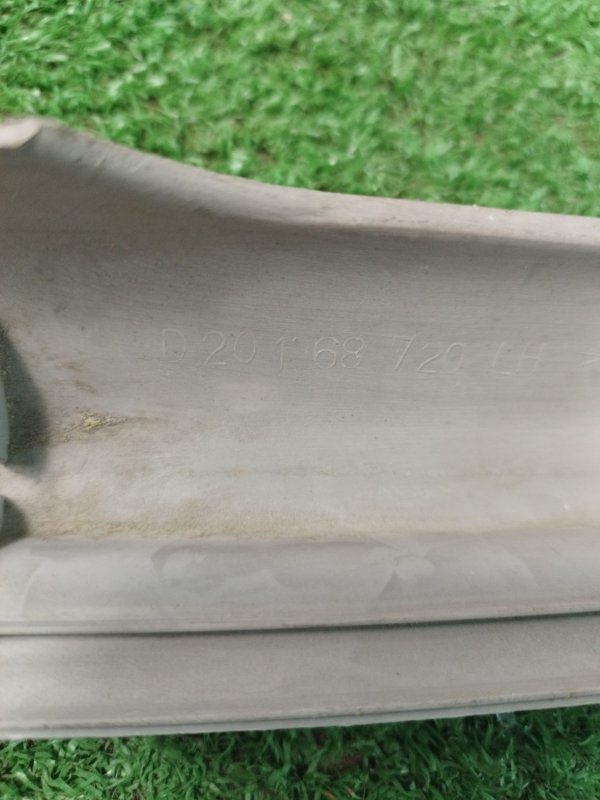 Накладка на порог салона Mazda Demio