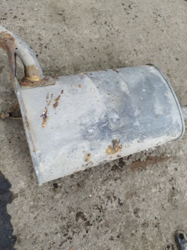 Задняя часть глушителя Toyota CORONA 1995 седан