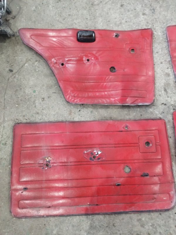 Обшивка боковой двери лада 2107 1992 2107