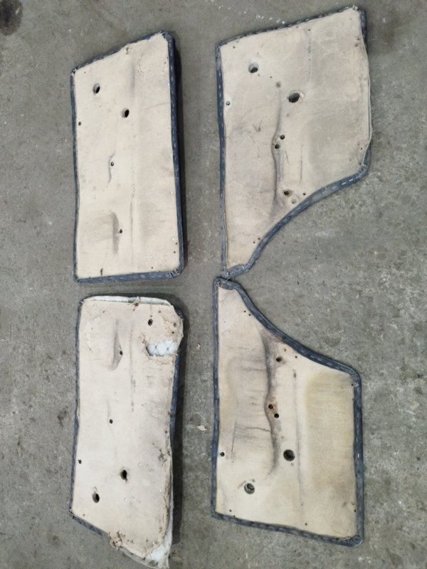 Обшивка боковой двери лада 21061 1974