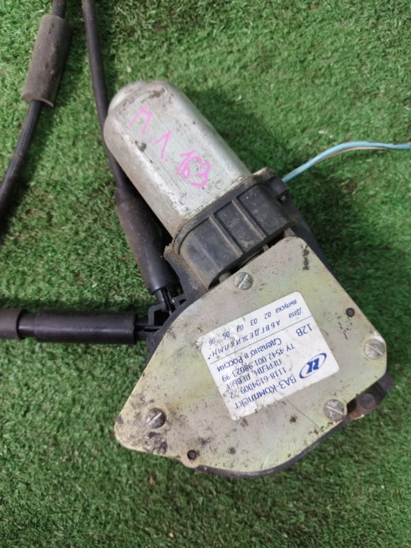 Стеклоподъемный механизм лада калина 2007 11193