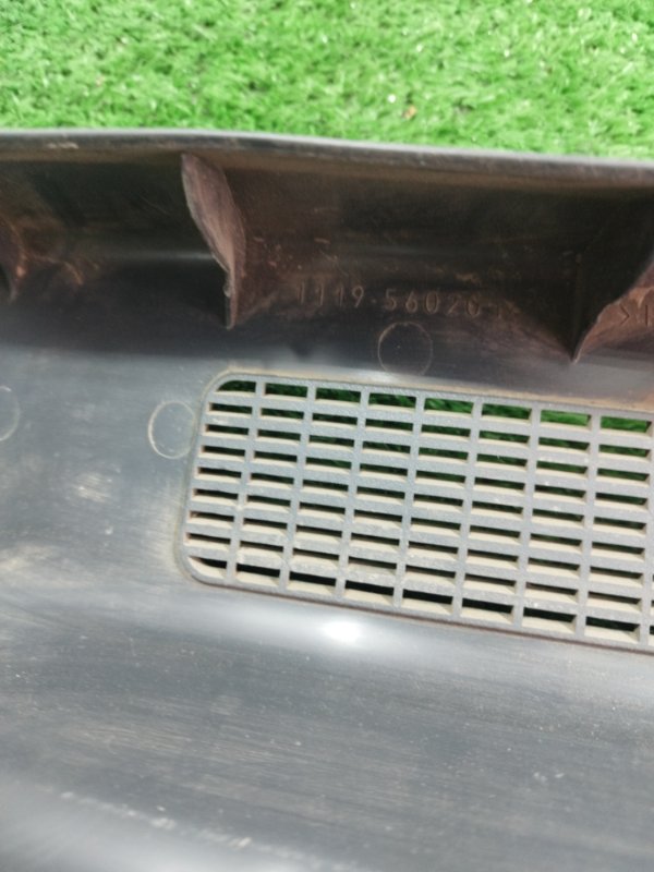 Накладка на порог багажника лада калина 2007 11193