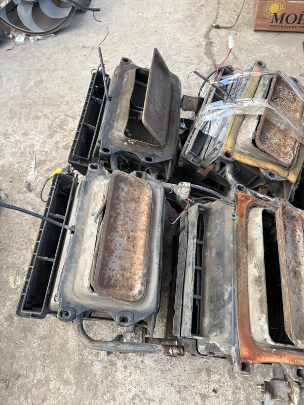 Корпус печки лада 2107
