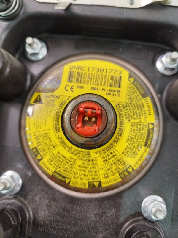 Подушка безопасности в руль Лада Гранта 2012 седан