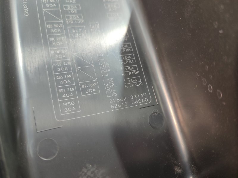 Блок предохранителей Toyota Camry 2008 ACV 40