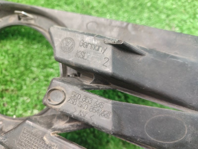 Накладка на бампер Volkswagen Golf