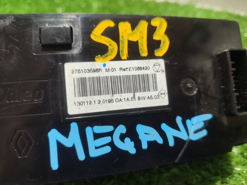 Блок управления климат-контролем RENAULT Megane