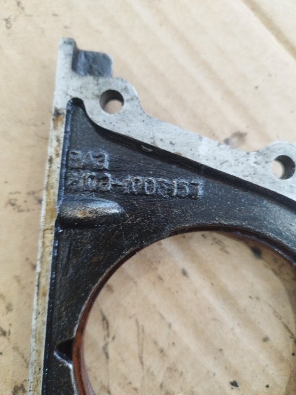 Крышка коленвала лада 2109 1988 хэтчбек