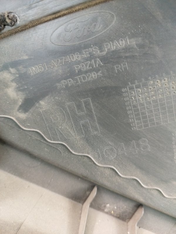 Обшивка боковой двери Ford FOCUS 2