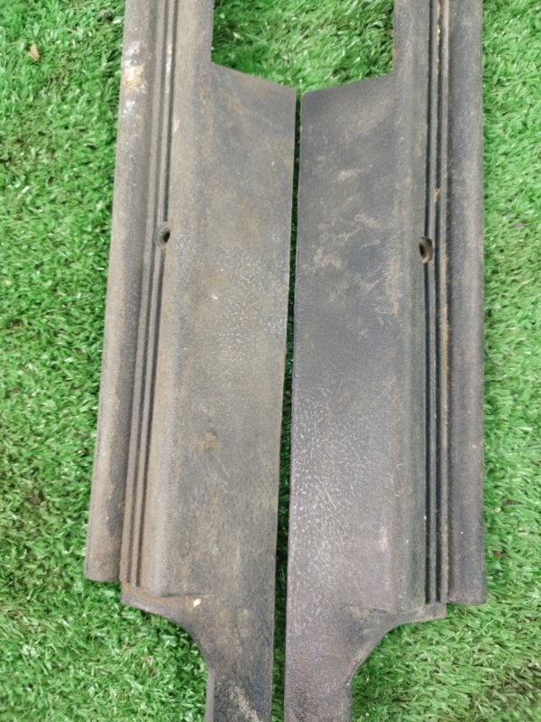 Накладка на порог салона лада 21070 2107