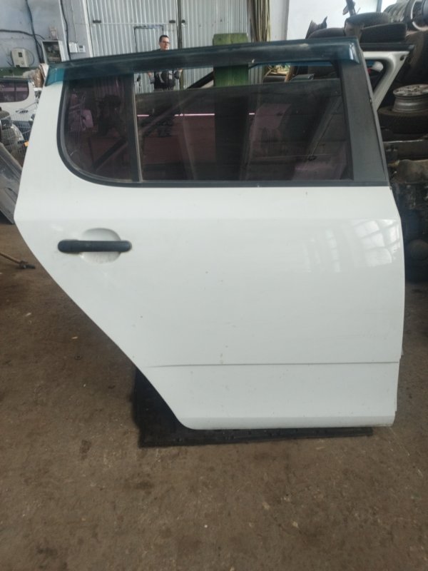 Дверь боковая Skoda Fabia 2012 хэтчбек