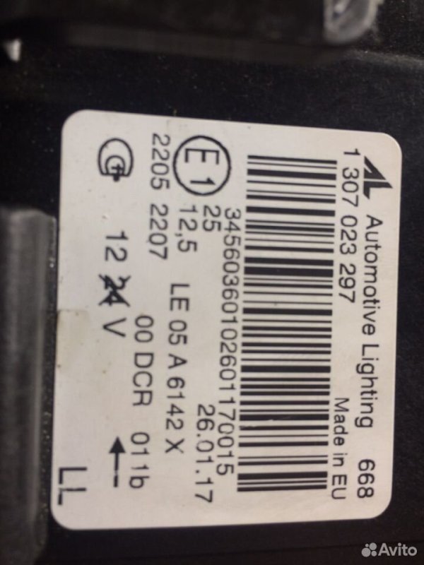 Фара BMW X3 2006-2010 E83
