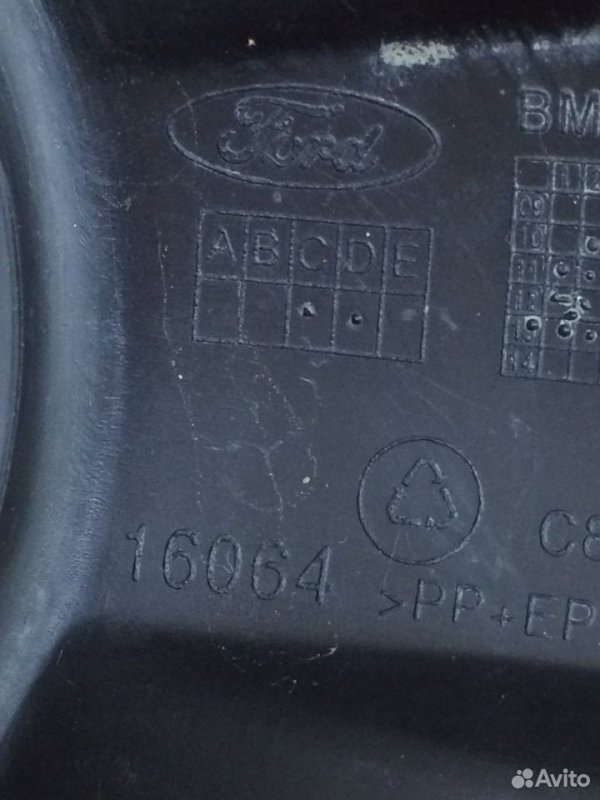 Накладка ПТФ Ford Focus