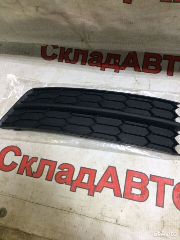 Заглушка ПТФ Skoda Rapid