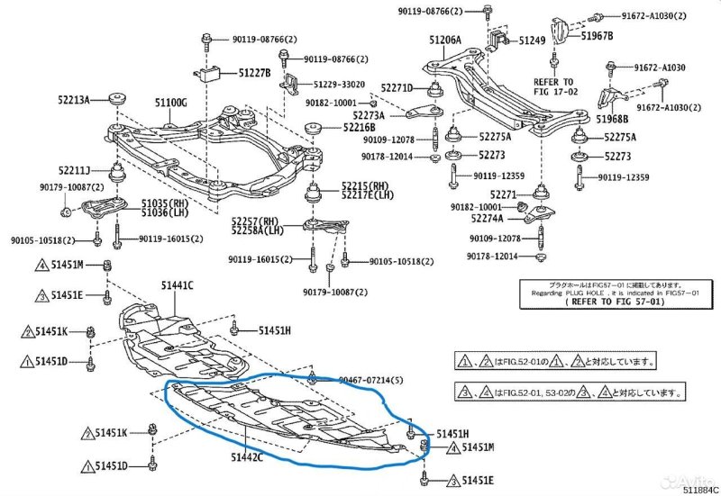 Защита ДВС Toyota Camry ACV40