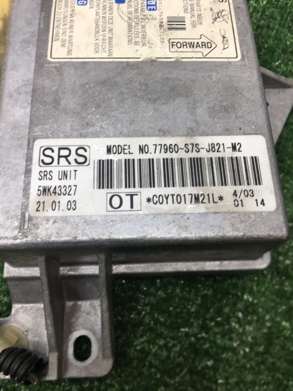 Блок управления AirBag Honda StepWgn 2003 RF3