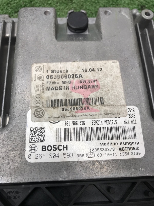 Блок управления ДВС VOLKSWAGEN Passat 2008 B6