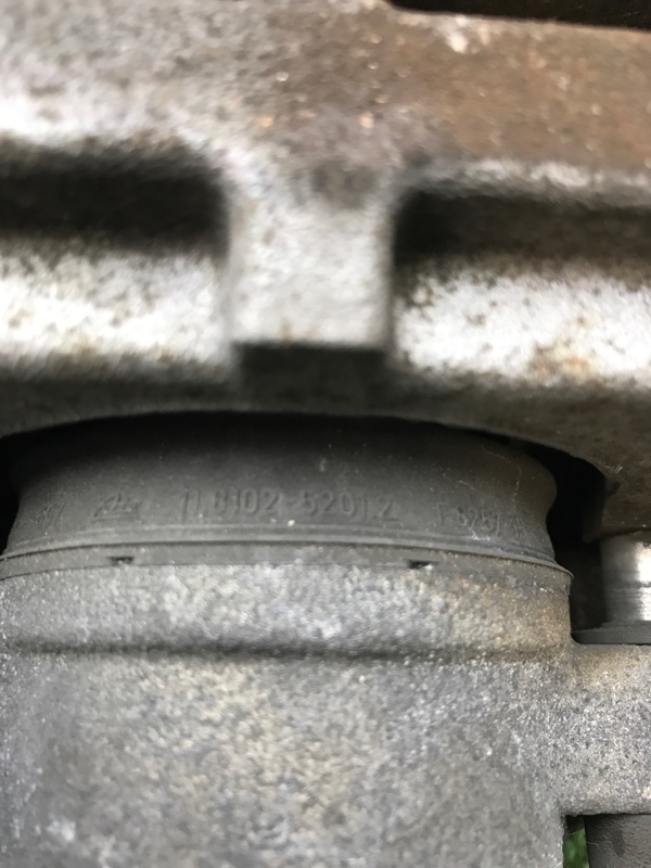 Суппорт тормозной VOLKSWAGEN Passat 2008 B6