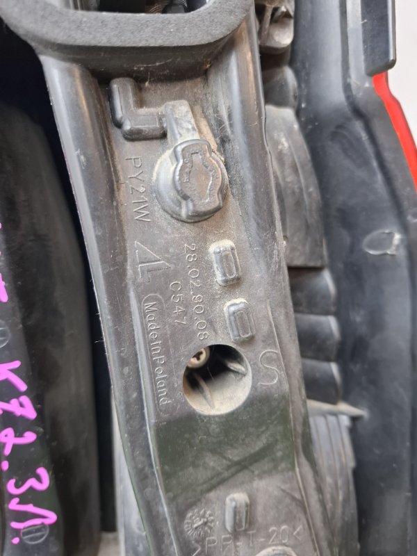 Фонарь наружний FIAT PANDA 2006 169