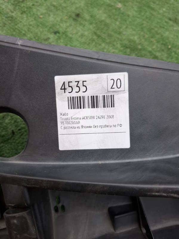 Жабо Toyota Estima 2008 ACR50W