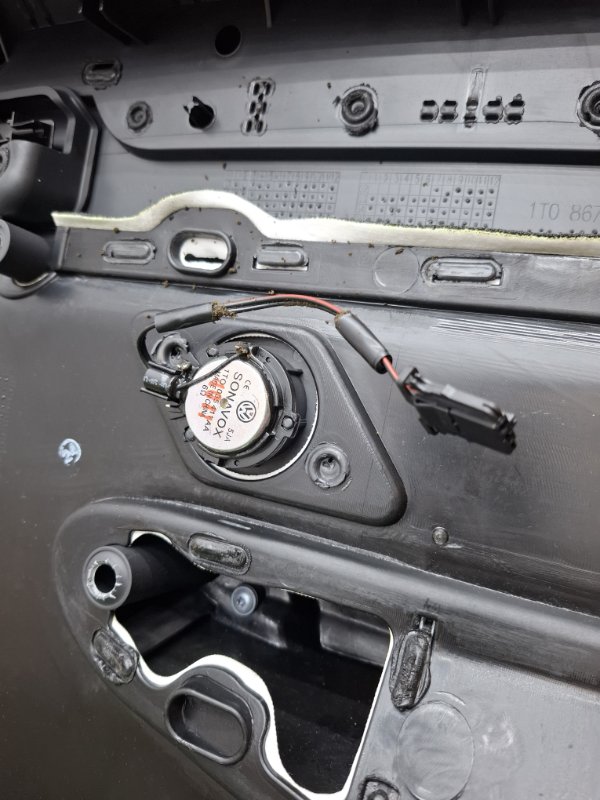 Дверная карта VOLKSWAGEN Touran 2011 1T3
