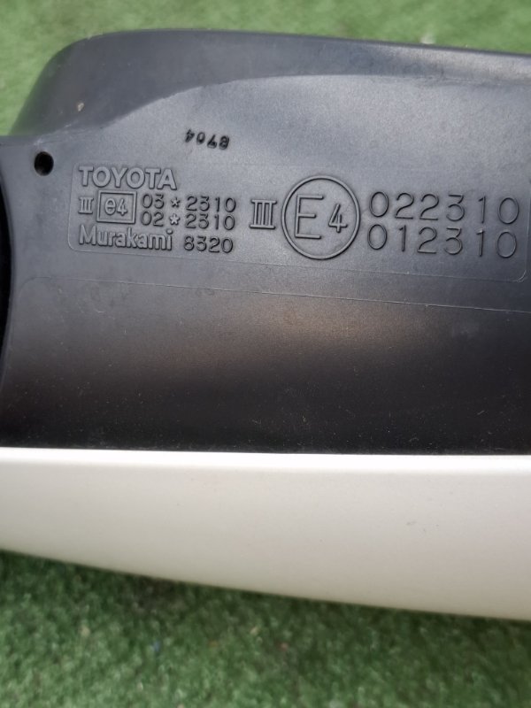 Зеркало заднего вида боковое Toyota Camry 2008 ACV40